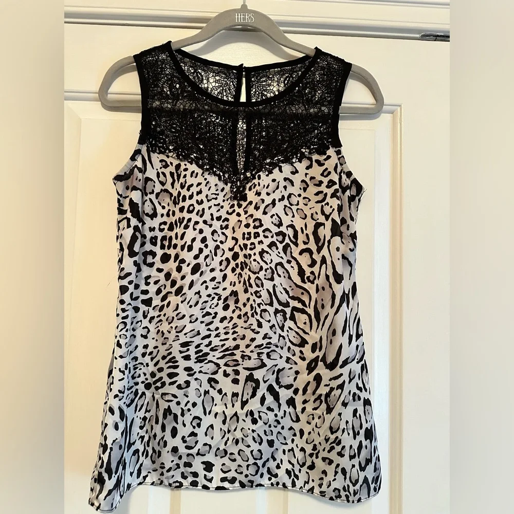 Cache leopard blouse - Picture 1 of 3